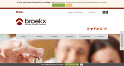 Desktop Screenshot of broekx.nl